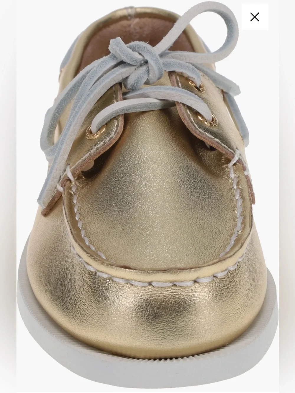 ✨NEW Sperry Metallic Gold Kids Boat Shoes✨